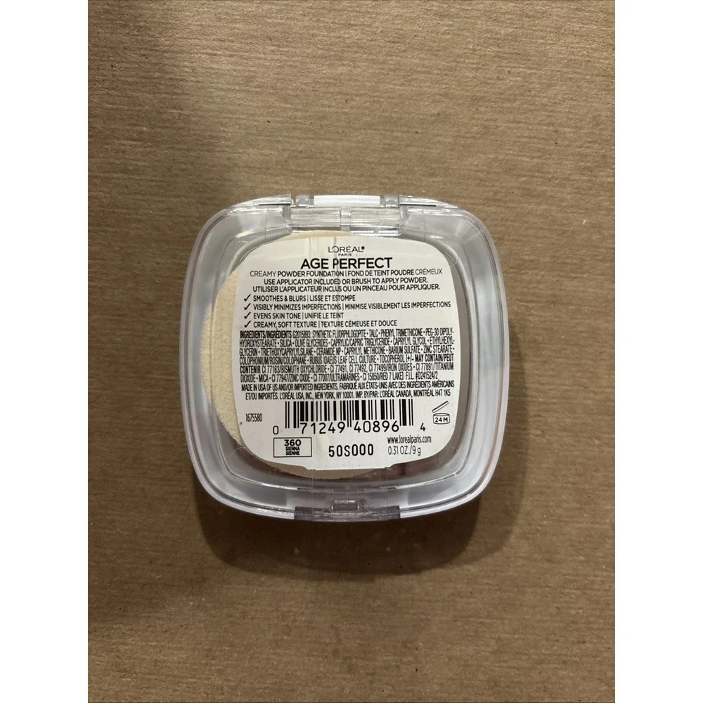 L'Oréal Age Perfect Creamy‎ Powder Foundation 360 Siennna